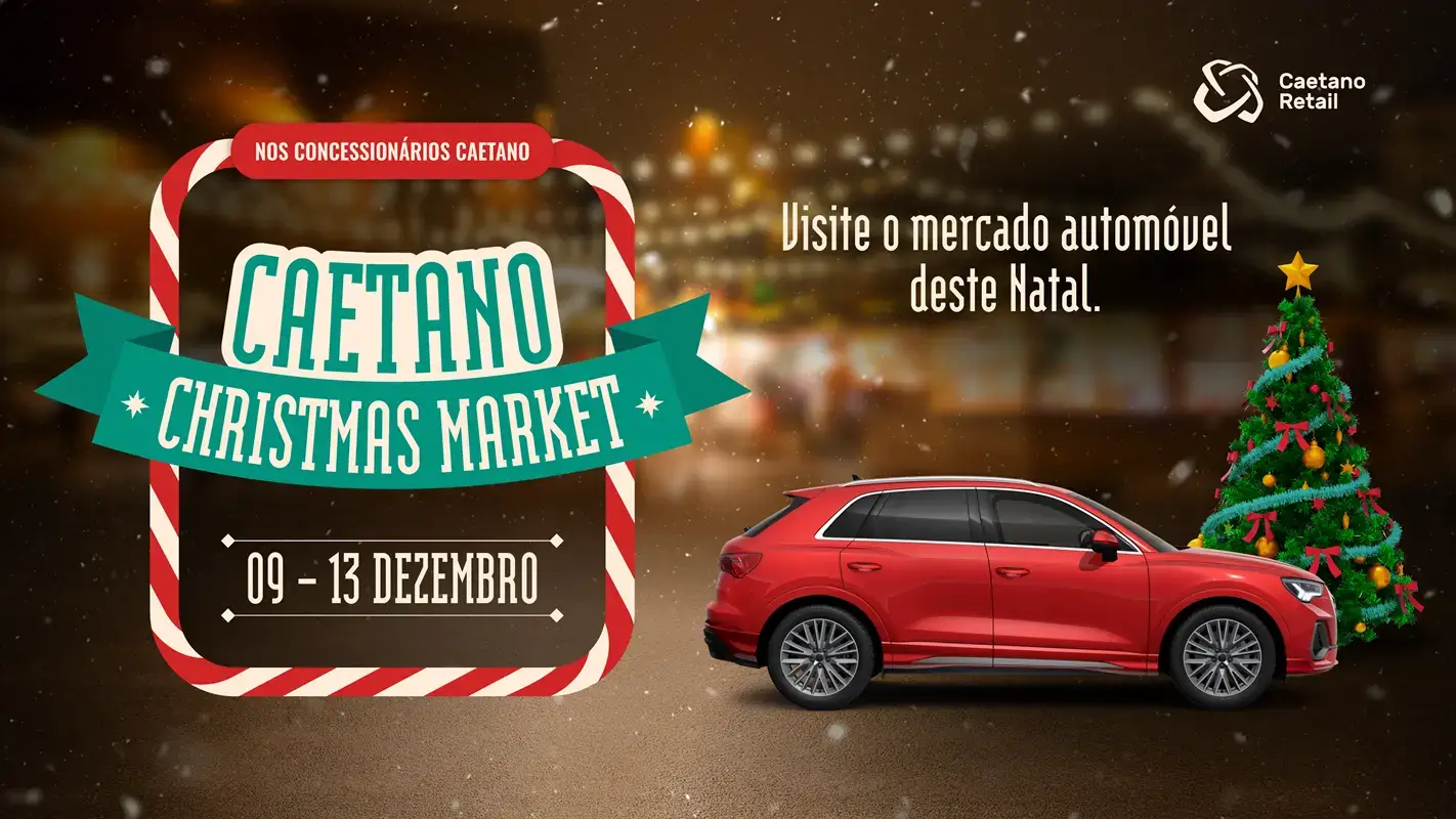 Caetano Christmas Market cartaz