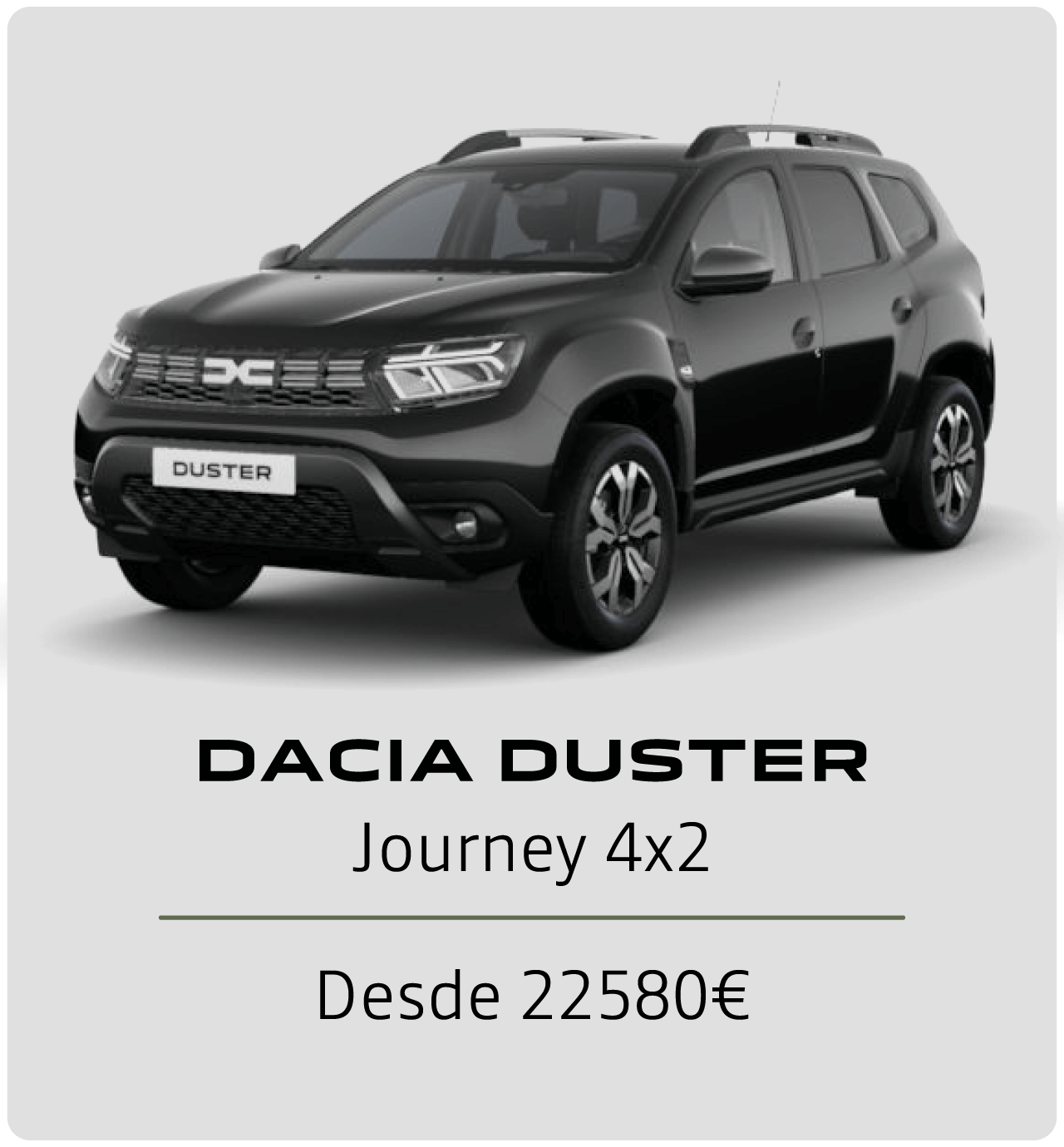 Dacia Duster Journey 4x2 a partir de 22580