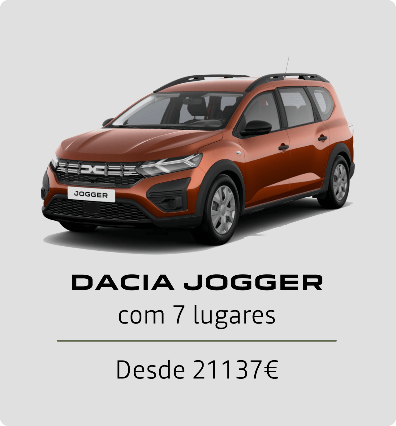 Dacia Jogger 7 lugares desde 21137€