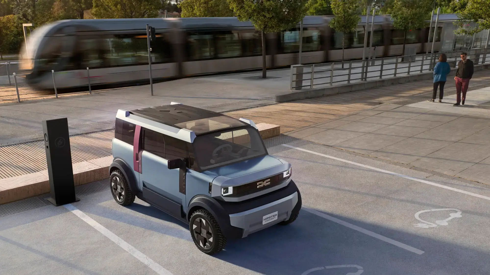 Dacia Hipster a carregar