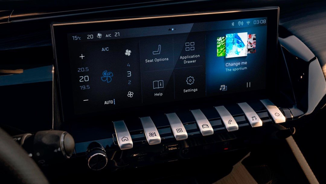 Peugeot 508 tecnologia - cockpit digital