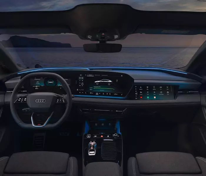 interior audi a6 e-tron