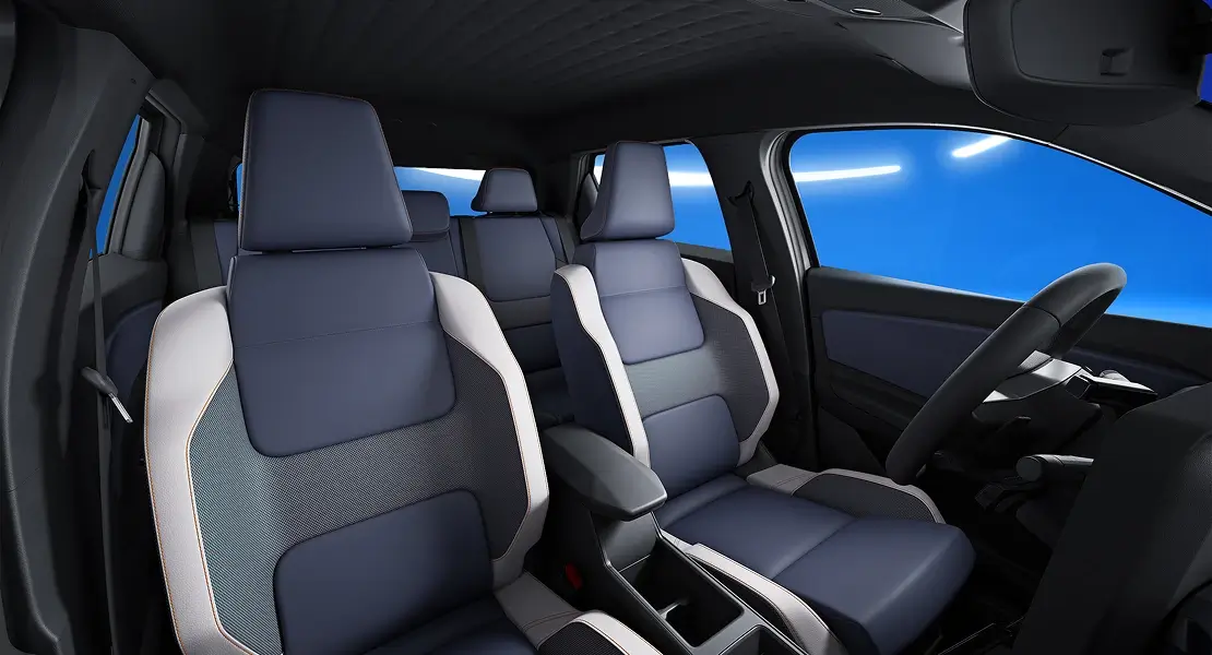 Vista interior do Nissan Micra