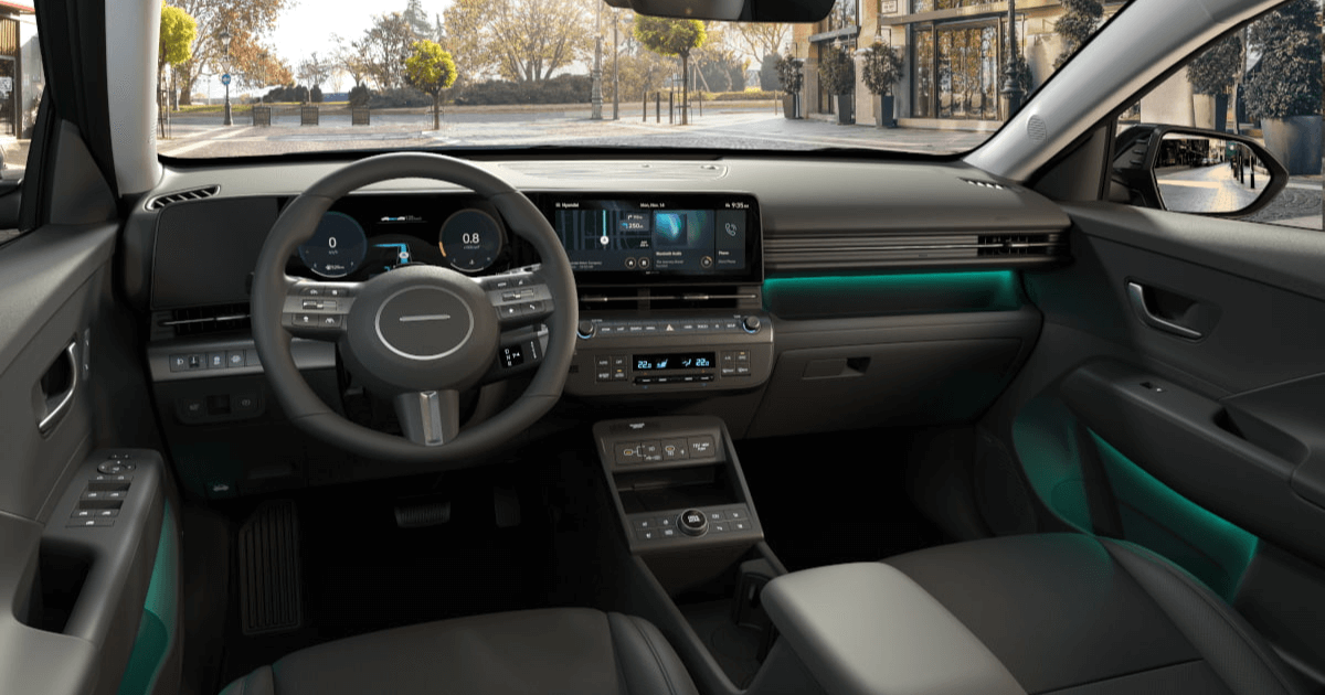 Novo Hyundai KAUAI Interior