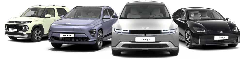 gama-eletrica-hyundai gama elétrica Hyundai: Inster, KAUAI, IONIQ 5 e IONIQ 6
