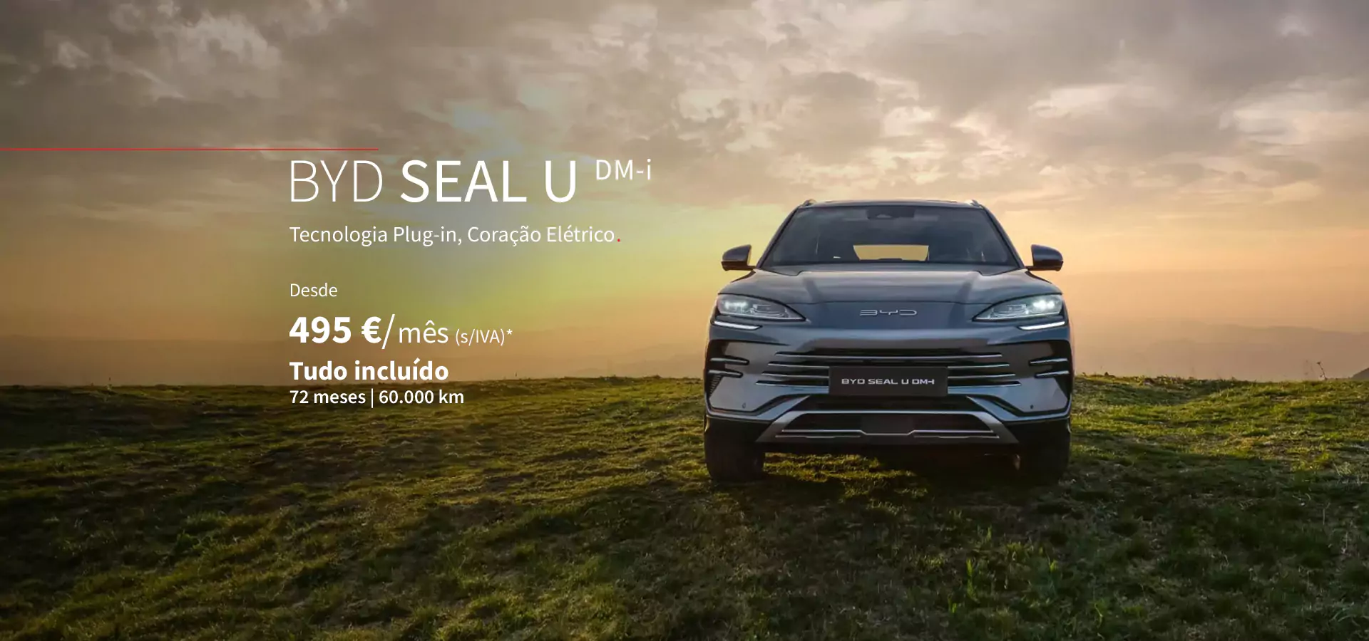 BYD Seal U-DMI desde 495 € por mês