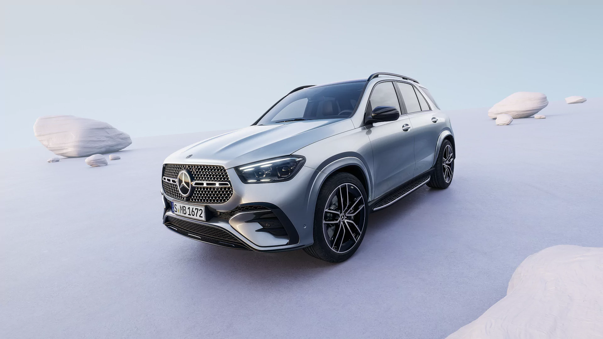 Mercedes-Benz GLE SUV cinzento