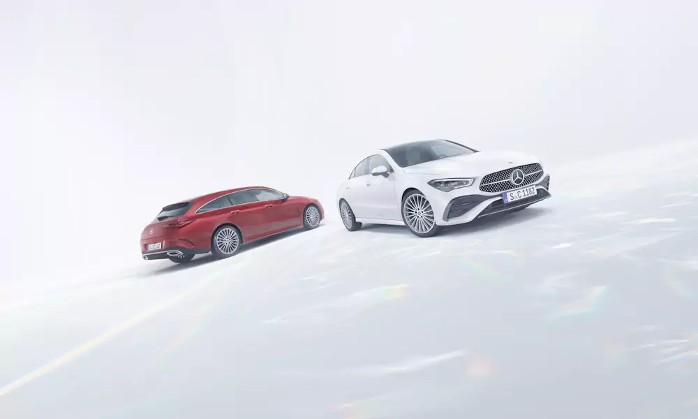 Mercedes CLA coupé e shooting brake