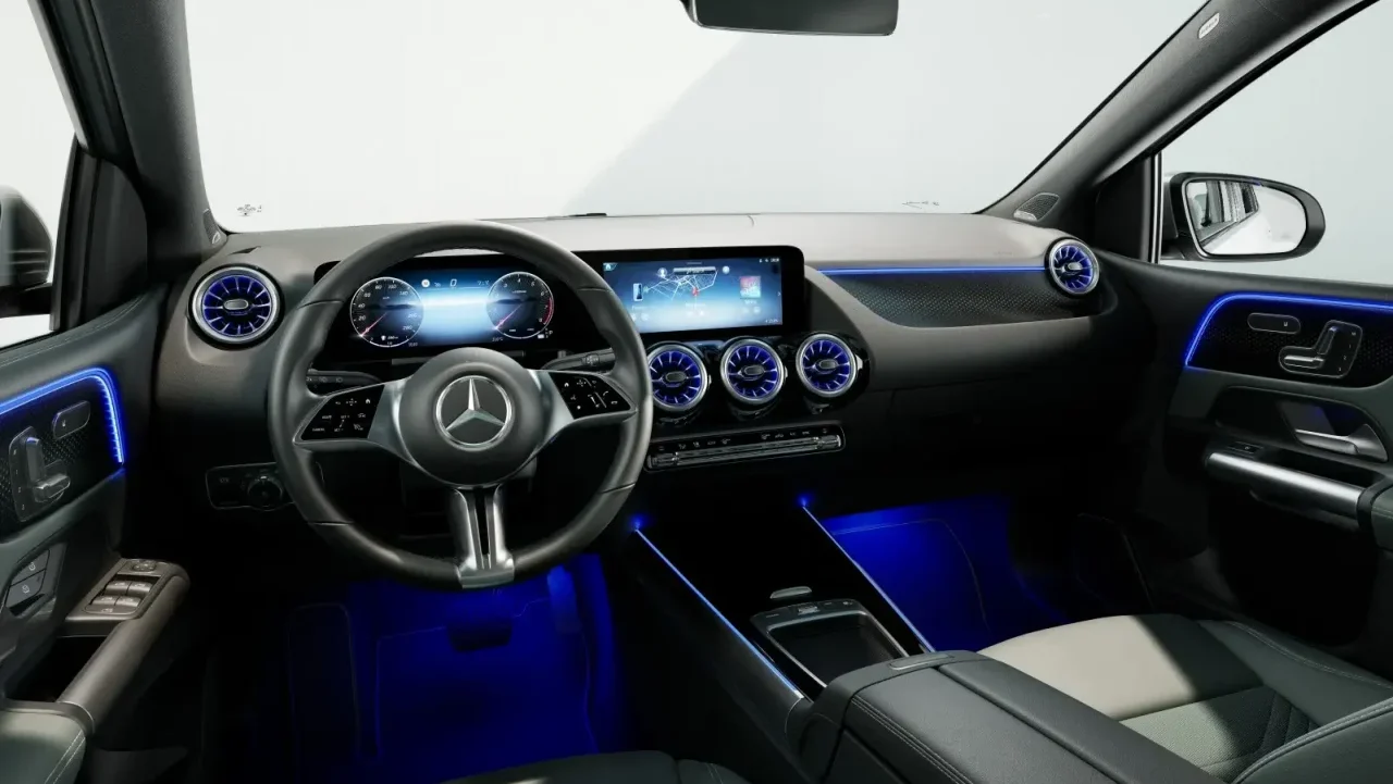 interior do Mercedes-Benz Classe B