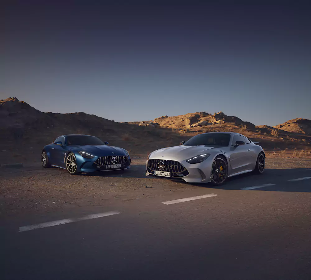 Mercedes AMG GT design exterior