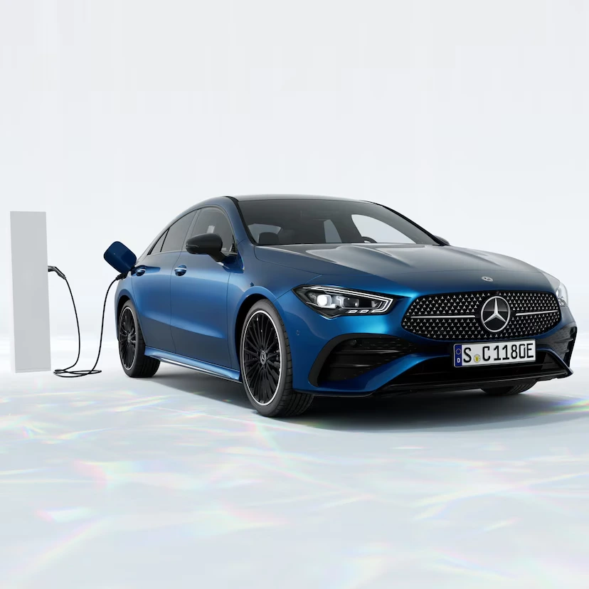 mercedes-benz-cla-hibrido-azul-m mercedes-benz cla híbrido azul
