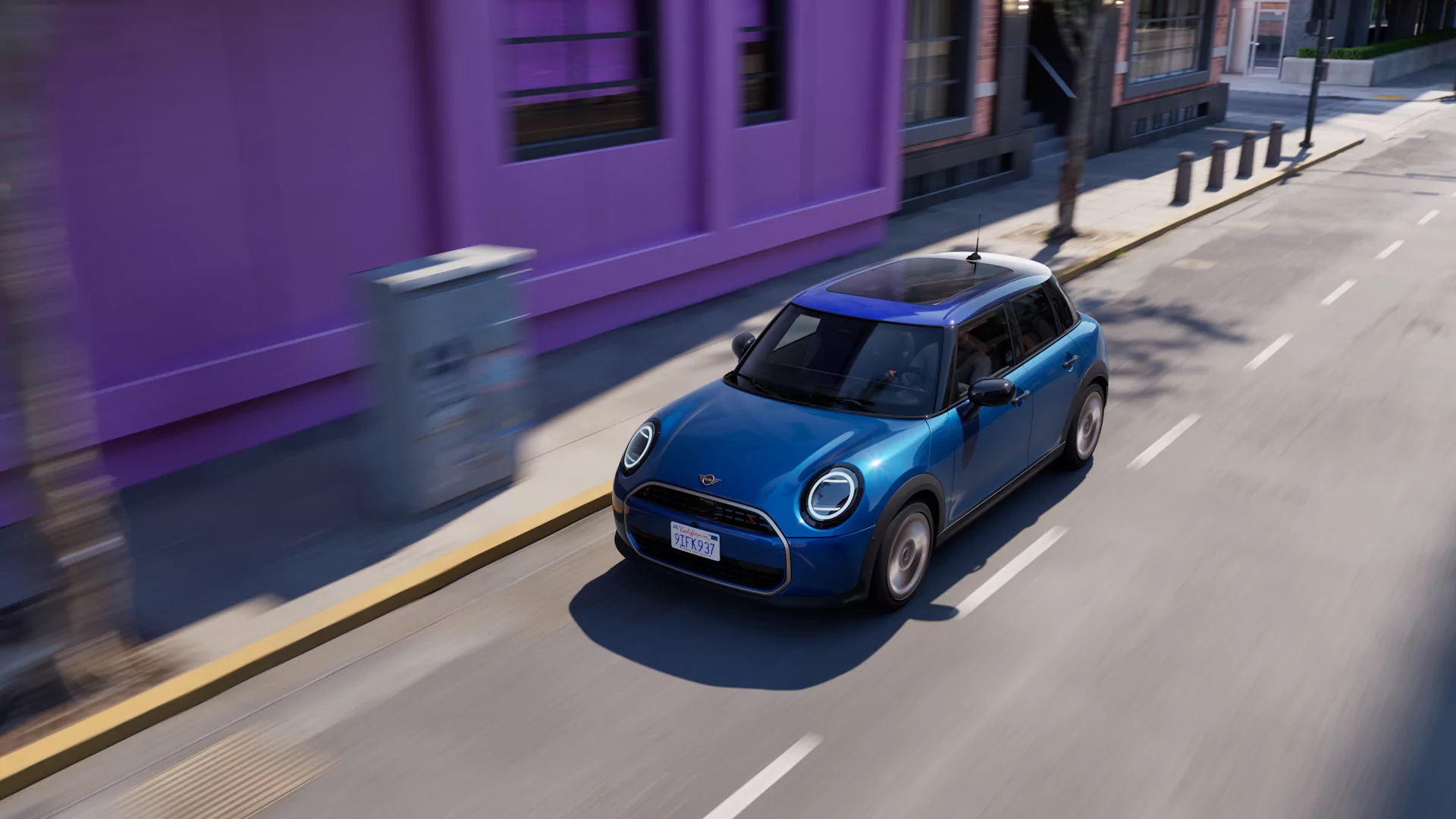 MINI Cooper 2025 na estrada