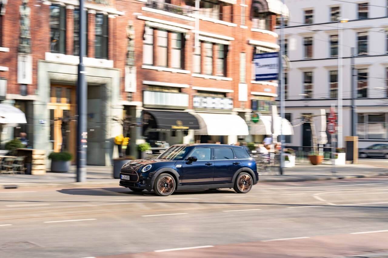 lateral da MINI Clubman Final Edition