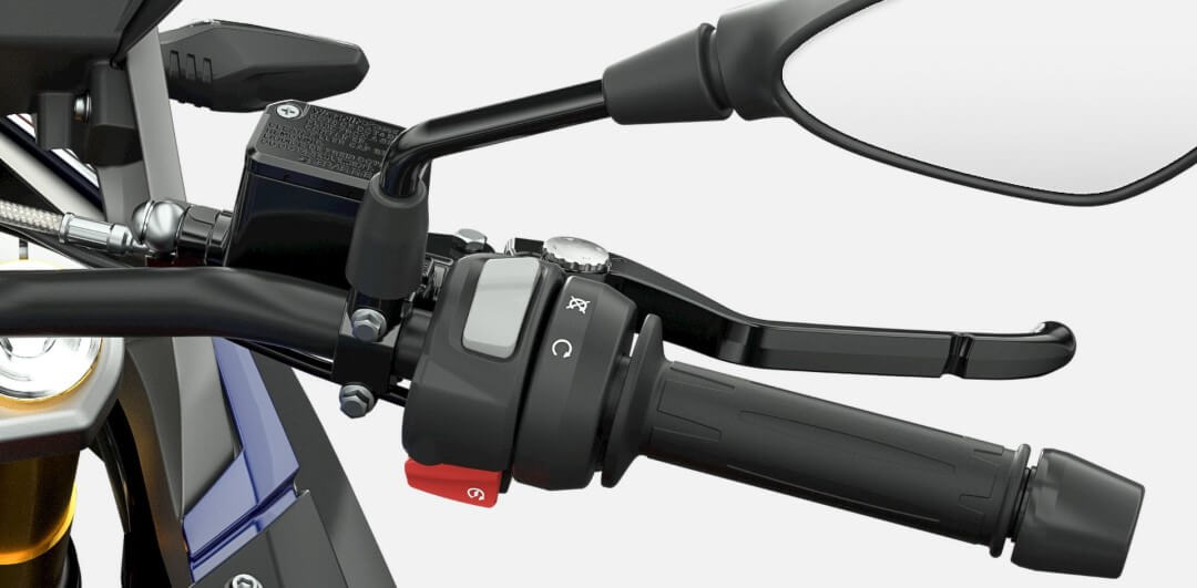 controlo da bmw g 310 gs