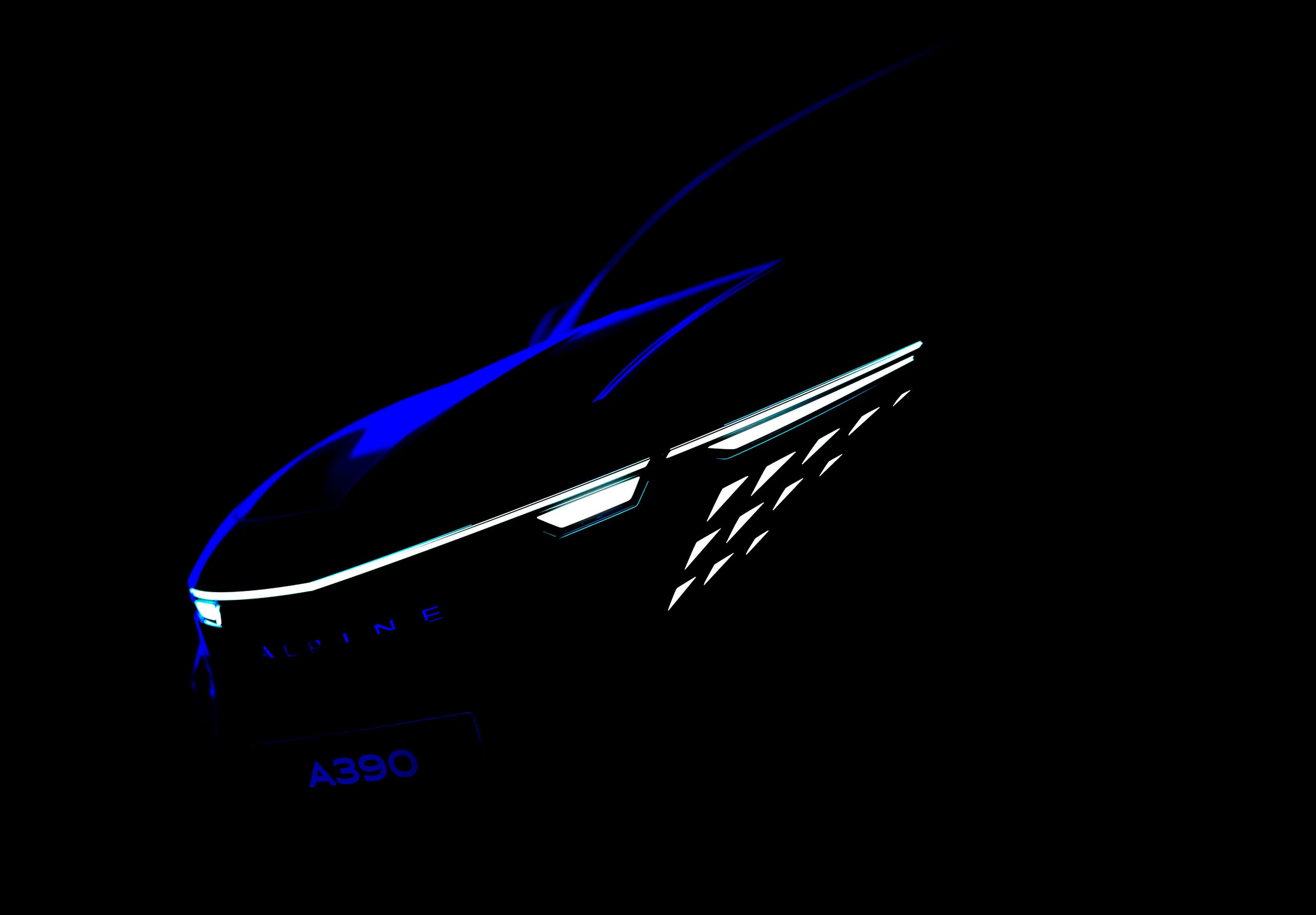 Alpine A390 Faróis
