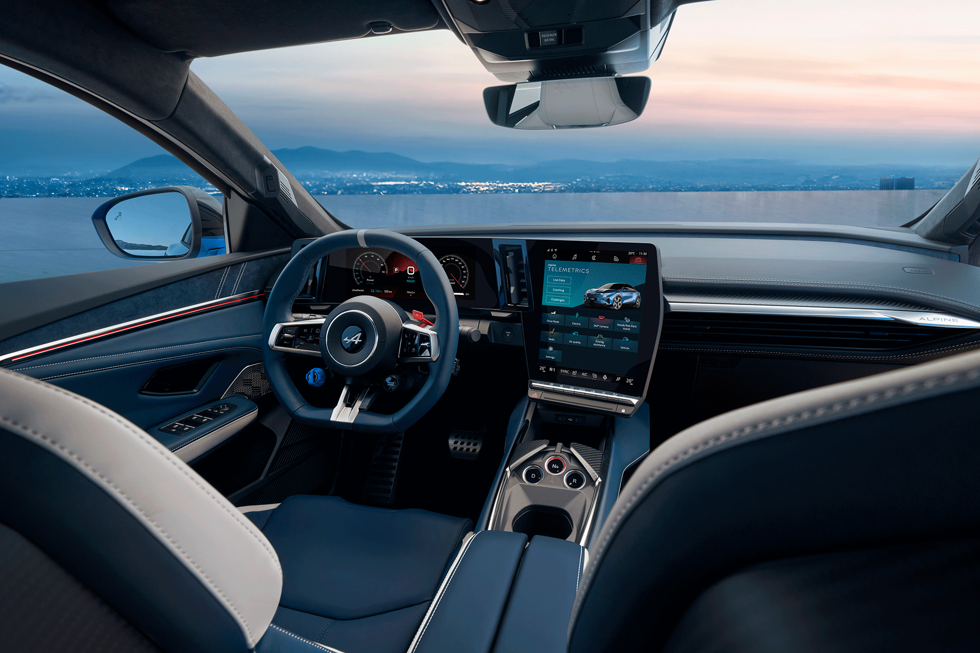 Alpine A390 GTS interior
