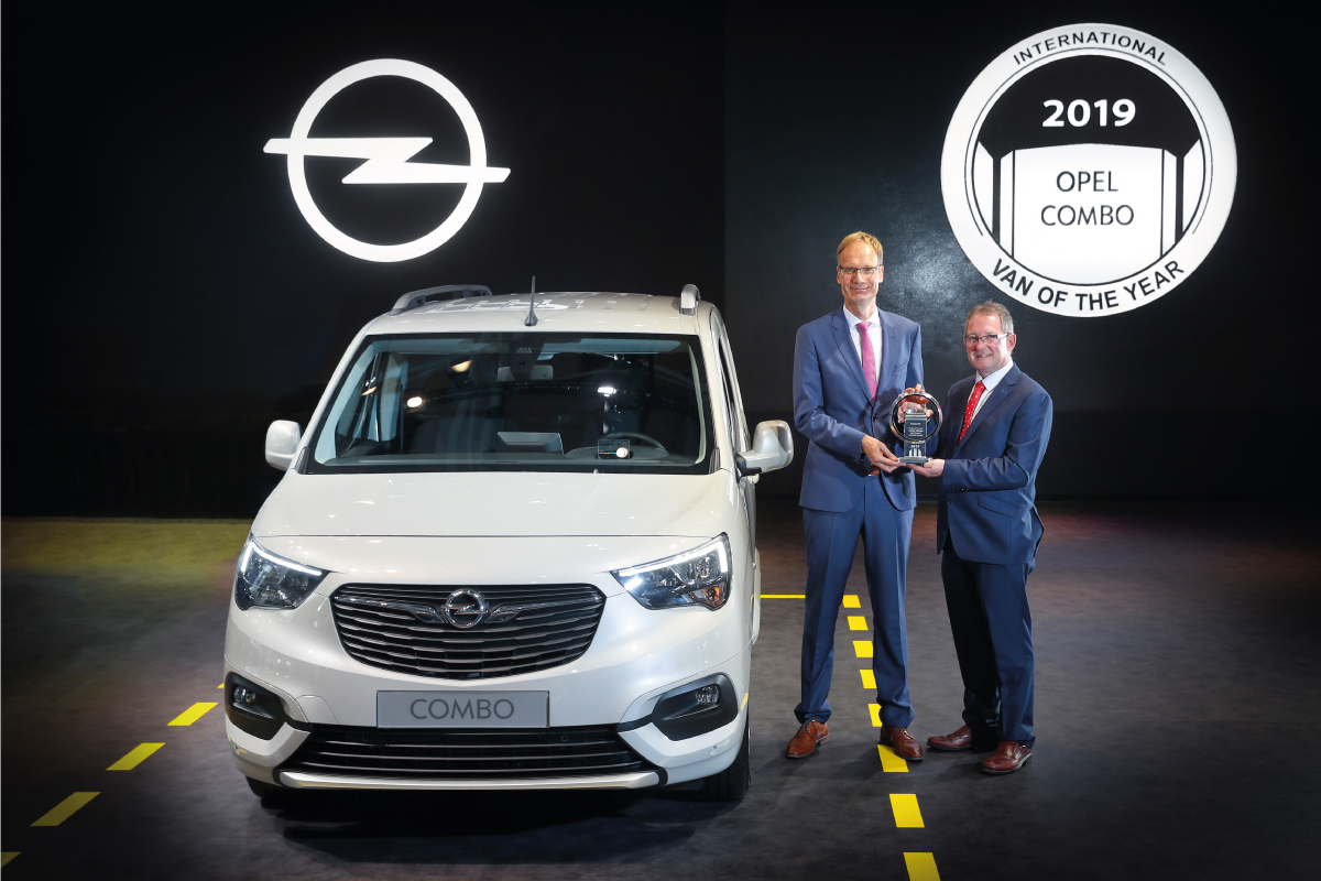opel combo cargo: international van of the year 2019